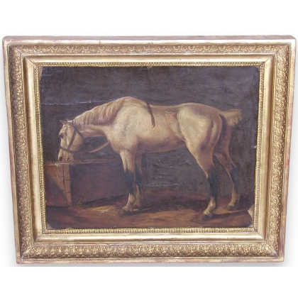 Painting "Horse" attributed to
