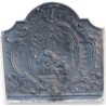  Plaque de cheminée style  Régence en fonte sur  Moinat SA  - Antiquités décoration