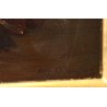 Paintings | Oil on wood, ‘The Three Musketeers’, signed DILLENS Moinat SA  – Antiques and home décor