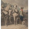 Pair of engravings, ‘HERRING’S SKETCHES ON THE ROAD’, by Moinat SA – Antiques and decorative arts – Engravings, lithographs
