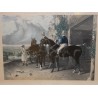 Pair of engravings, ‘HERRING’S SKETCHES ON THE ROAD’, by Moinat SA – Antiques and decorative arts – Engravings, lithographs