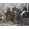 Pair of engravings, ‘HERRING’S SKETCHES ON THE ROAD’, by Moinat SA – Antiques and decorative arts – Engravings, lithographs