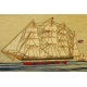 Tableau en broderie "Bateau"