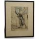 Gravure "Monsieur Calicot"