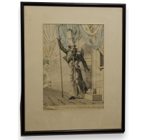Gravure "Monsieur Calicot"