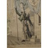 Gravure "Monsieur Calicot"  sur Moinat SA  - Antiquités décoration -  Gravures, Lithos