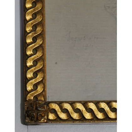 Petit cardre style Louis  XVI doré sur Moinat SA  - Antiquités décoration 