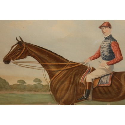 English engraving of the racehorse ‘Fille de l’air’ by Moinat SA – Antiques and decorative items – Engravings, lithographs