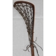 Crosse de Lacrosse en bois et filet en cuir