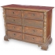 Baroque chest with 4 drawers.