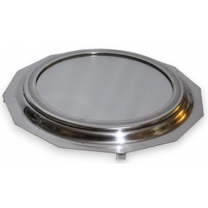  Surtout de table dessus miroir en métal argenté sur  Moinat SA  - Antiquités décoration