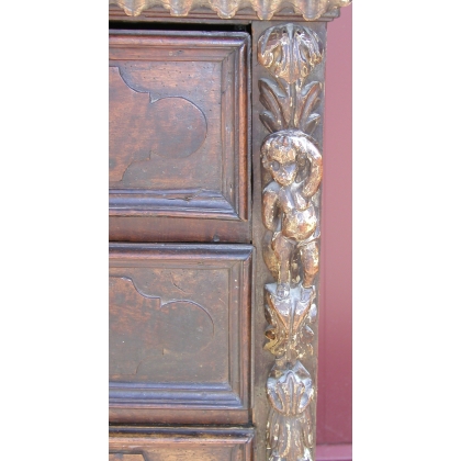  Commode Baroque avec 4 tiroirs. sur  Moinat SA  - Antiquités décoration