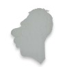  Plaque en verre gravé avec un portrait sur  Moinat SA  - Antiquités décoration