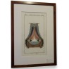 Gravure coloriée "Lit à Fléche"  sur Moinat SA  - Antiquités décoration -  Gravures, Lithos
