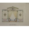 Gravure coloriée "Alcoves"  sur Moinat SA  - Antiquités décoration -  Gravures, Lithos
