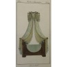 Gravure coloriée "Lit à Étoile"  sur Moinat SA  - Antiquités décoration -  Gravures, Lithos