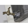Pewter fountain with brass tap at  Moinat SA  - Antiques and home décor