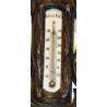 Barometer – carved wooden thermometer from Brienz, by Moinat SA – Antiques and home décor