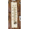Barometer – carved wooden thermometer from L'Etivaz, available from Moinat SA – Antiques and home décor