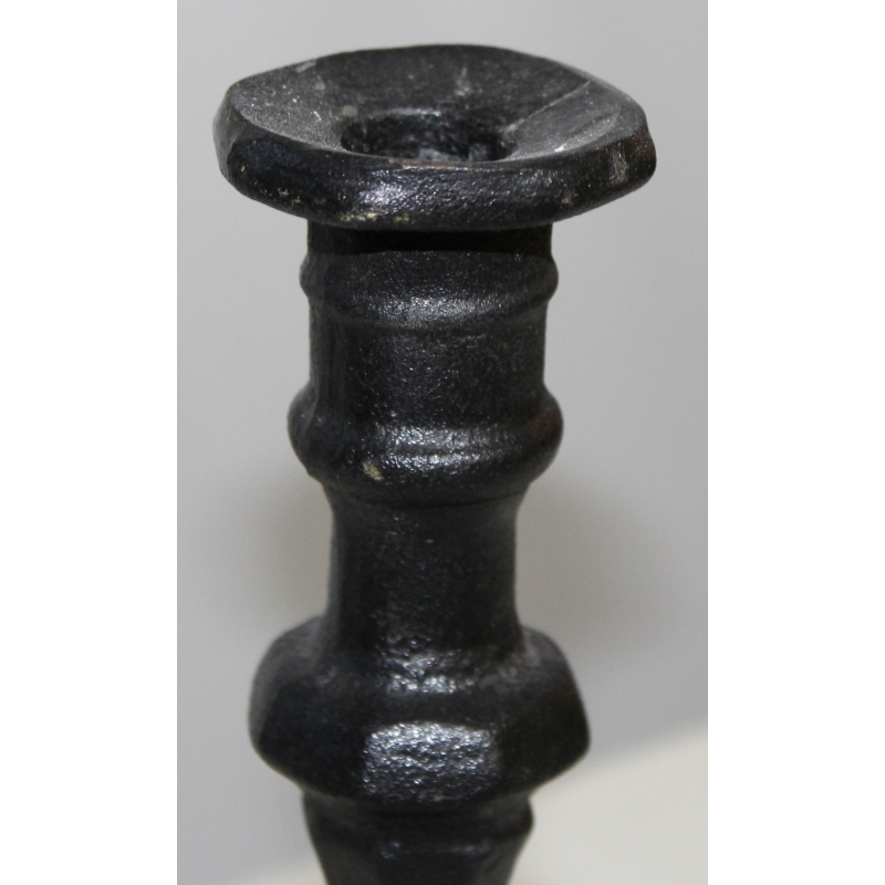 Kerzenhalter aus gusseisen schwarze, von der giesserei ... Kerzenhalter aus gusseisen schwarze, von der giesserei ...