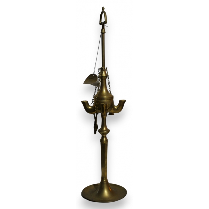  Lampe florantine en laiton sur  Moinat SA  - Antiquités décoration