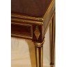  Table à jeux Louis XVI avec losanges en laiton sur  Moinat SA  - Antiquités décoration