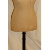 Fabric mannequin on a wooden stand at  Moinat SA  - Antiques and home décor