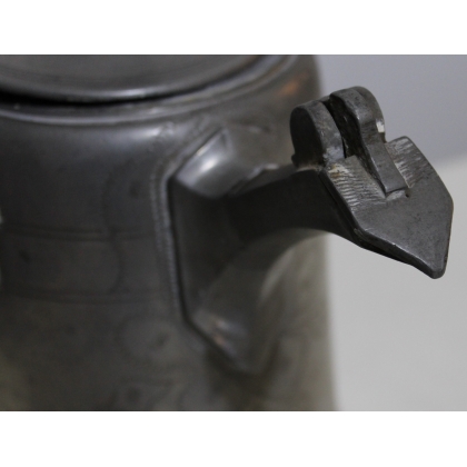 "PK" pewter jug dated 1805, by Moinat SA – Antiques and decorative items