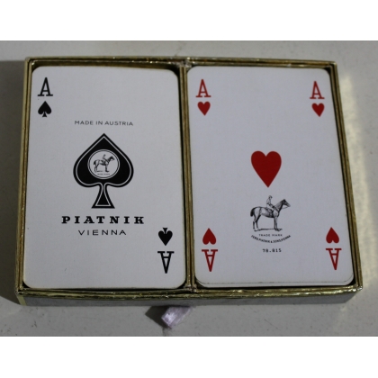PIATNIK card games in a cardboard box at  Moinat SA  - Antiques and home décor