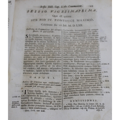  Livre en latin, reliure en cuir blanc sur  Moinat SA  - Antiquités décoration