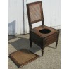 Louis XVI cane-seated toilet chair. Available from Moinat SA – Antiques and home décor