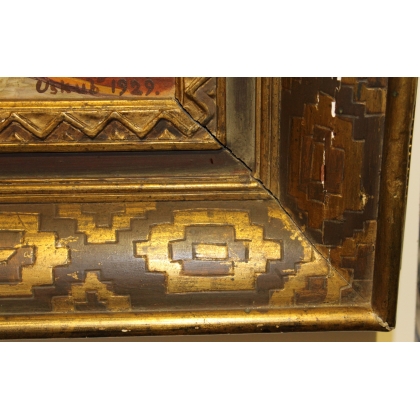 Paintings | Painting entitled ‘Uskub’ by M. AMIGUET, 1929, Moinat SA  – Antiques and home décor
