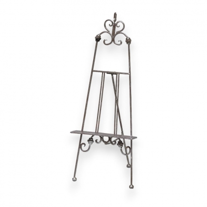  Petit chevalet de table en métal argenté sur  Moinat SA  - Antiquités décoration