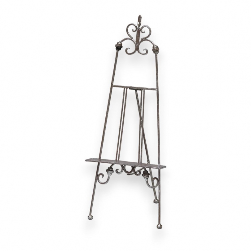 Small silver-coloured metal tabletop easel from  Moinat SA  - Antiques and home décor