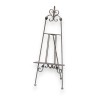 Small silver-coloured metal tabletop easel from  Moinat SA  - Antiques and home décor