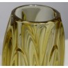  Vase rond en verre moullé vert sur  Moinat SA  - Antiquités décoration
