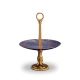 Display of porcelain and golden 24k
