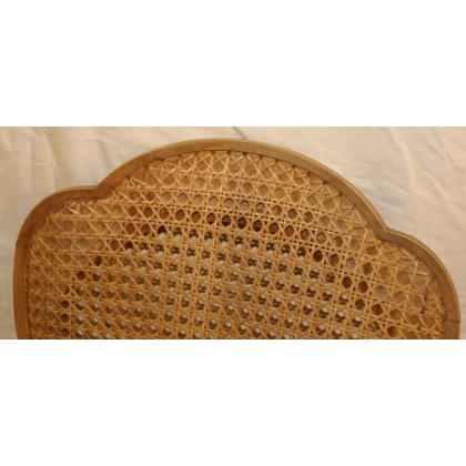 Lot de 4 fauteuils et 2 chaises cannées