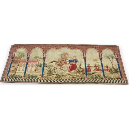  Tapisserie orientaliste d'après VERNET sur  Moinat SA  - Antiquités décoration