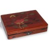 Small Chinese lacquer box with floral decoration by Moinat SA – Antiques and home décor