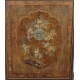 Meuble bar en laque de chine, porte pivotante