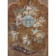 Meuble bar en laque de chine, porte pivotante