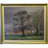 Paintings | Painting entitled ‘Landscape’. Signed A. ROUILLER 67 Moinat SA  – Antiques and home décor