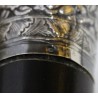  Canne badine en ébène avec pommeau en argent sur  Moinat SA  - Antiquités décoration