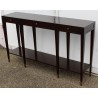 "La Moda Nuovo" console table in mahogany and brass at  Moinat SA  - Antiques and home décor