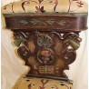 Smoker’s chair with a lid on the backrest at Moinat SA – Antiques and home décor
