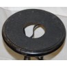 Lot de 3 tabourets en fer forgé