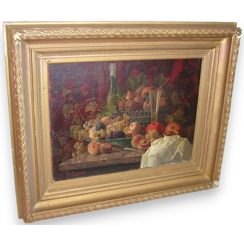 Paintings | Painting entitled ‘Still Life’, signed E. JEANMAIRE Moinat SA  – Antiques and home décor
