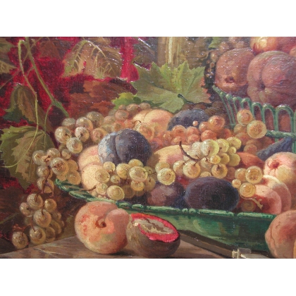 Paintings | Painting entitled ‘Still Life’, signed E. JEANMAIRE Moinat SA  – Antiques and home décor