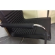 Fauteuil cuir noir par ART COLLECTION